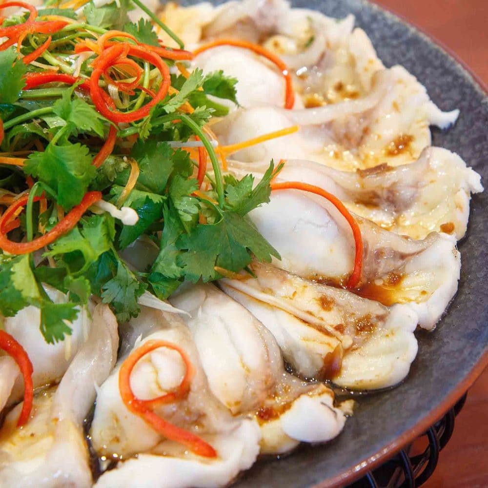 Cá Tầm Hấp Xì Dầu Thương Hạng