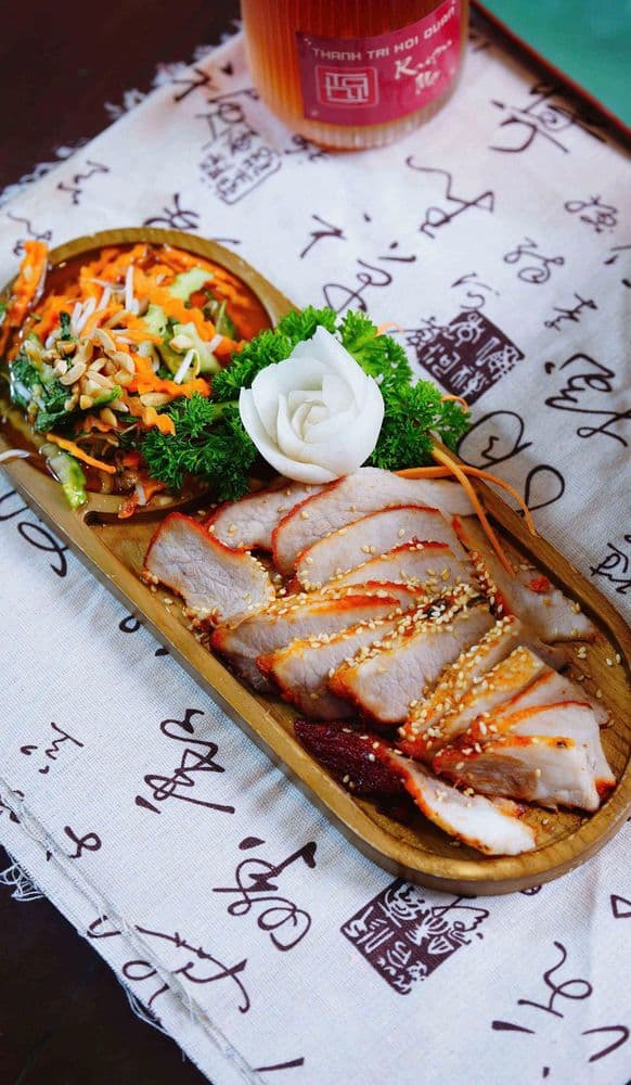 Má Đào Heo Nướng Cay Tê