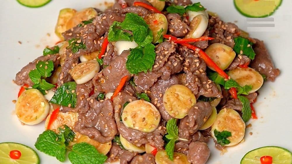 Nộm Bò Kéo Pháo