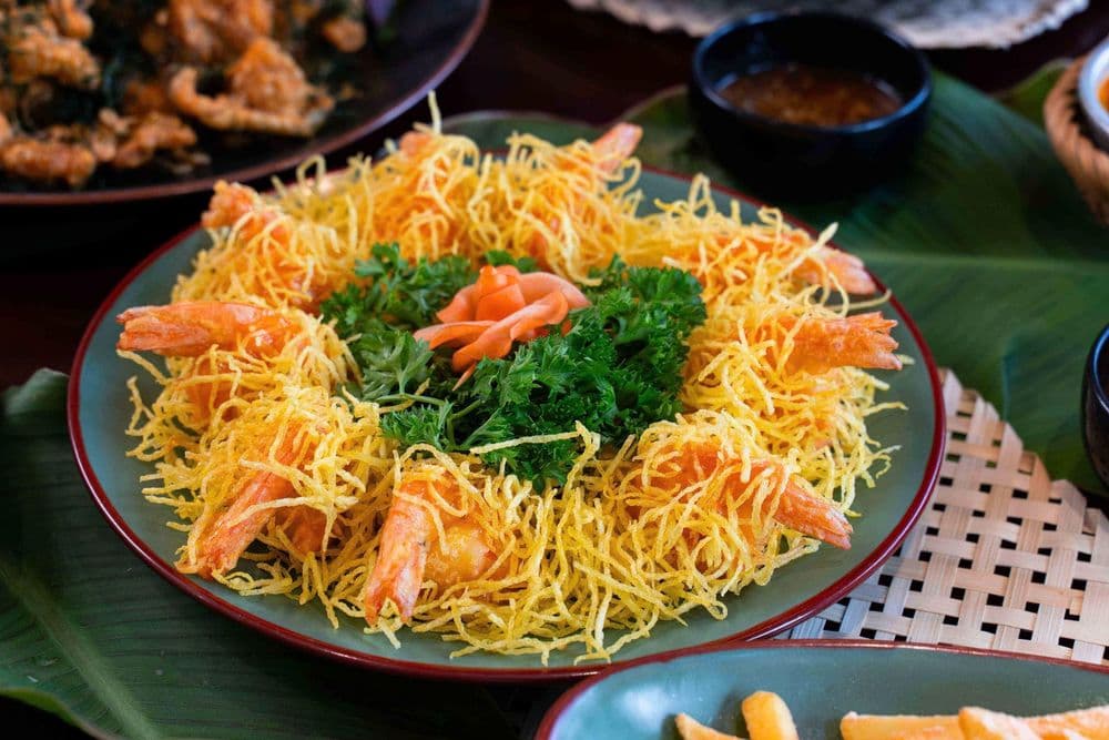 Tôm Chiên Hoàng Bào