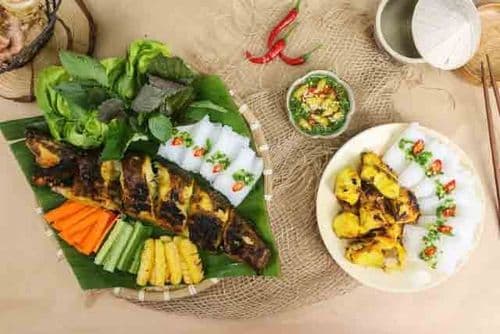 Cá Quả Nướng Riềng Mẻ