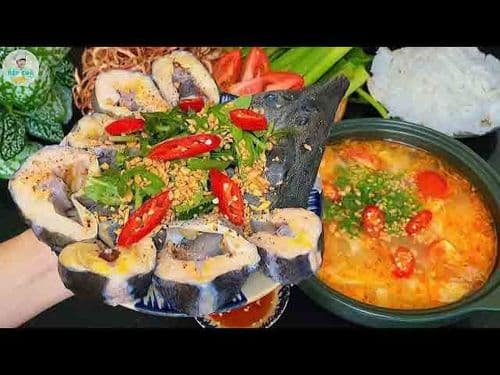 Lẩu Cá Tầm Chua Cay